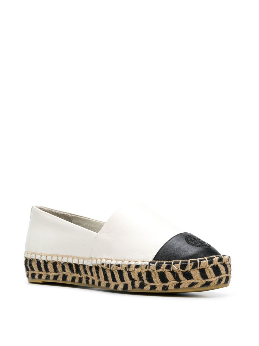 фото Tory Burch colour block platform espadrilles