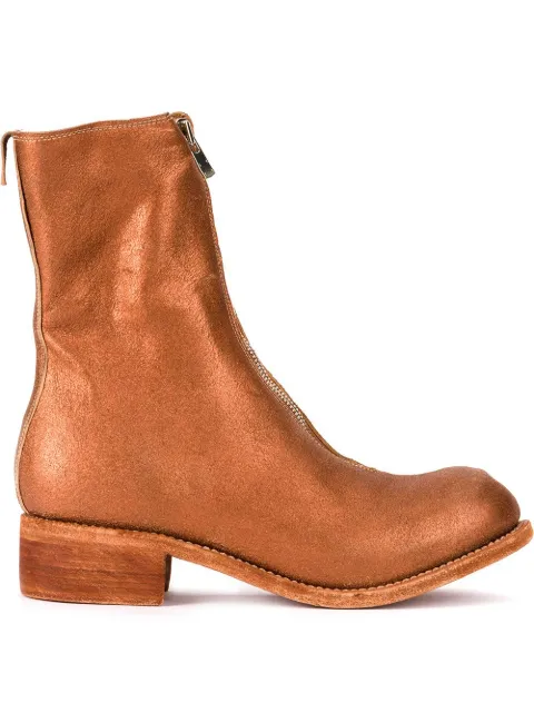 Guidi front zipped boots