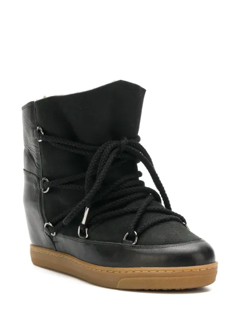 Shop Isabel Marant Nowles snow boots with Express FARFETCH