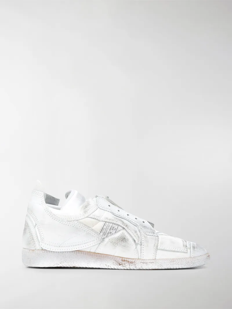 margiela patchwork sneakers