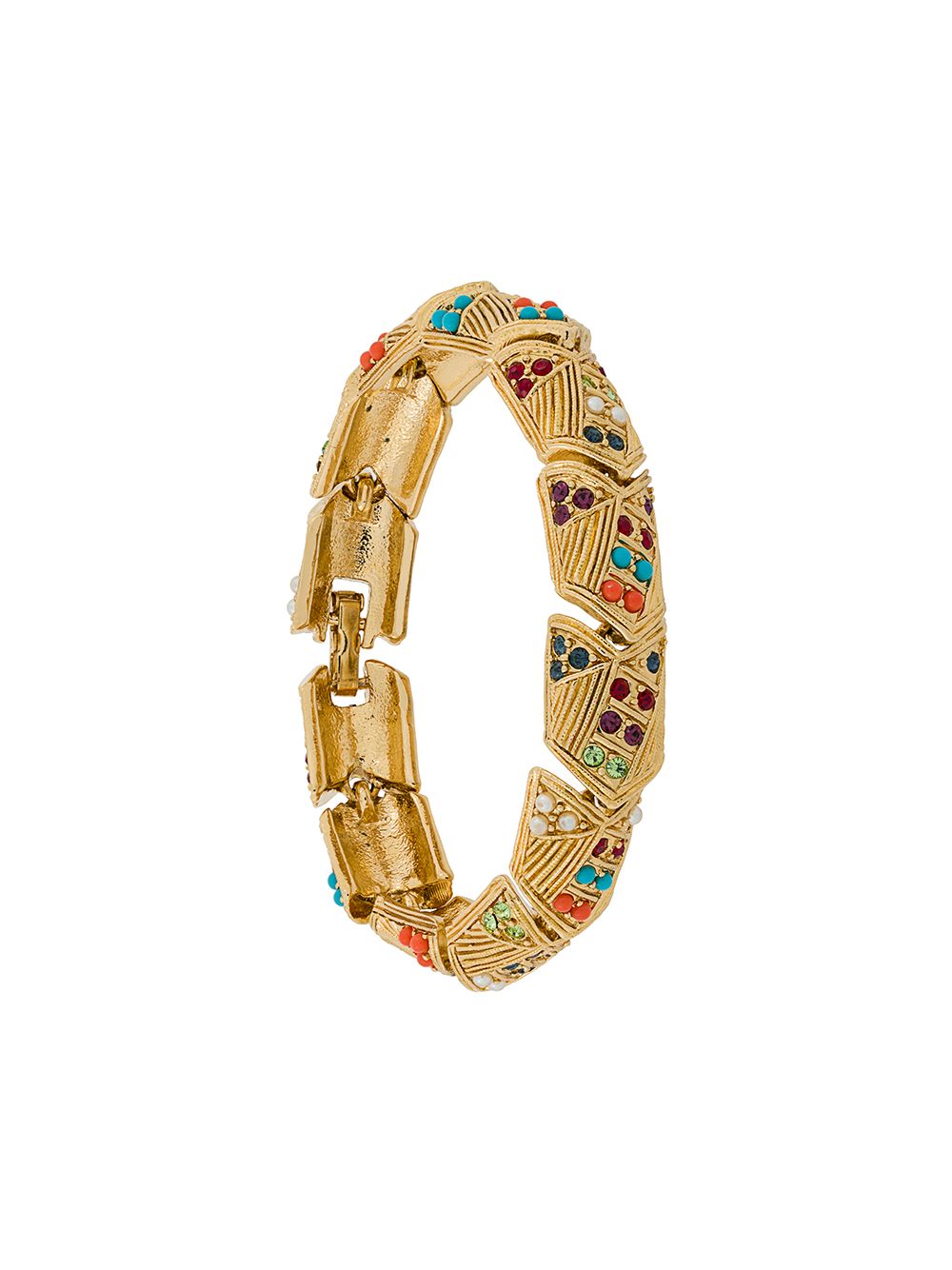 фото Susan caplan vintage d'orlan embellished bracelet