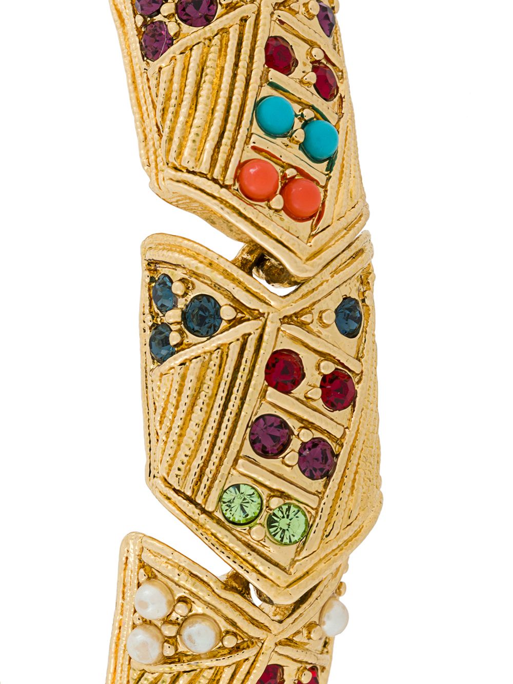 фото Susan caplan vintage d'orlan embellished bracelet