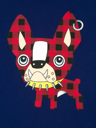 punked chihuahua printed t-shirt