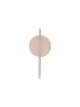 Image 1 of Anissa Kermiche 14 kt gold grey sapphires crystal embellished disc earring