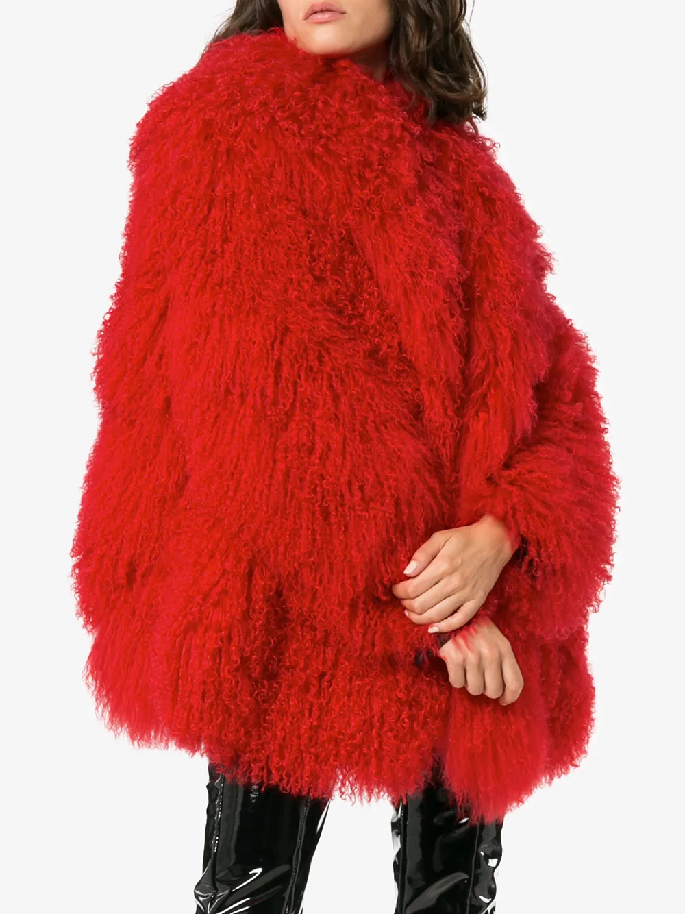 Philosophy Di Lorenzo Serafini Textured Long-sleeves Coat 