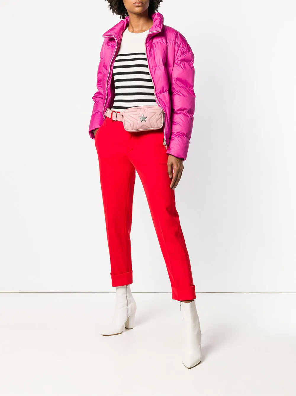 Stella McCartney Stella Star crossbodytas Roze