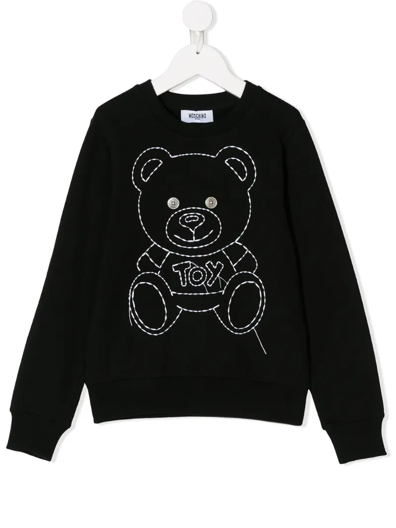 Moschino Kids толстовка Teddy Toy