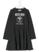 الصورة 1 من Moschino Kids فستان مزين بشعار