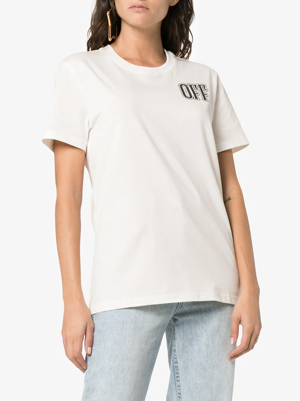 фото Off-white футболка с логотипом