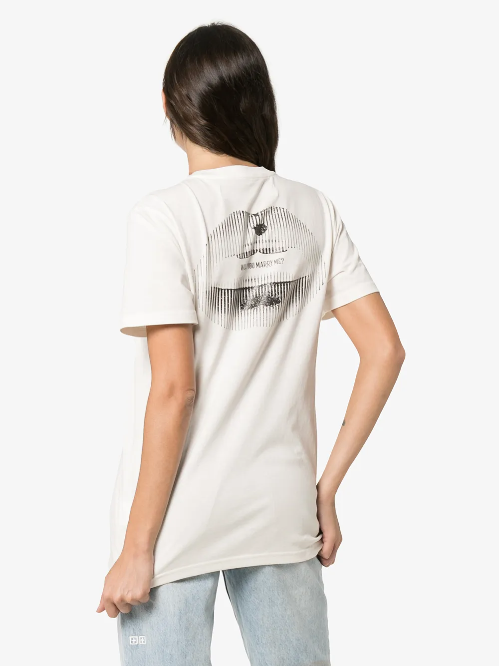 фото Off-white футболка с логотипом