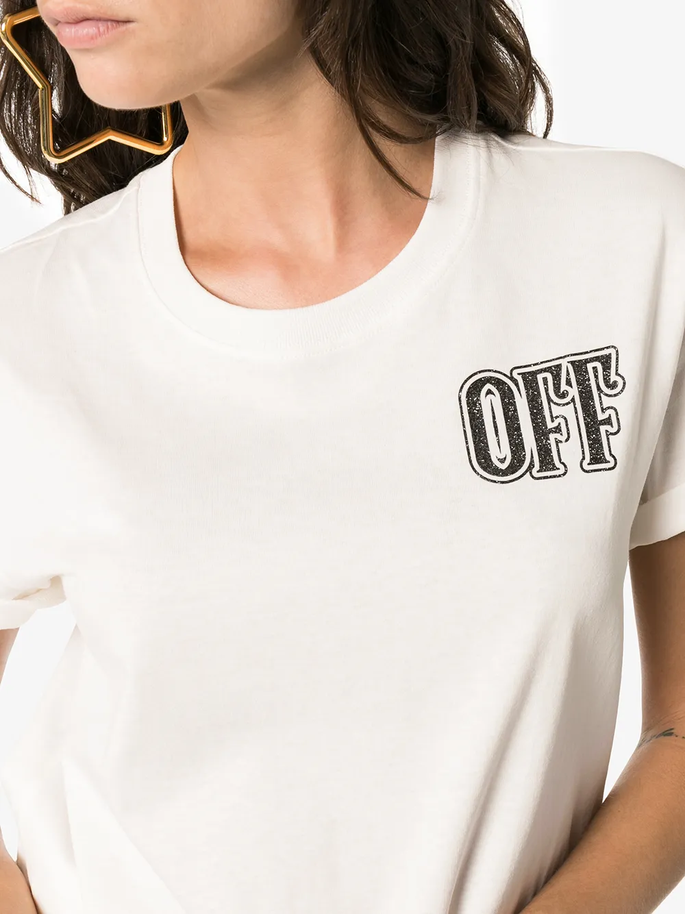фото Off-white футболка с логотипом