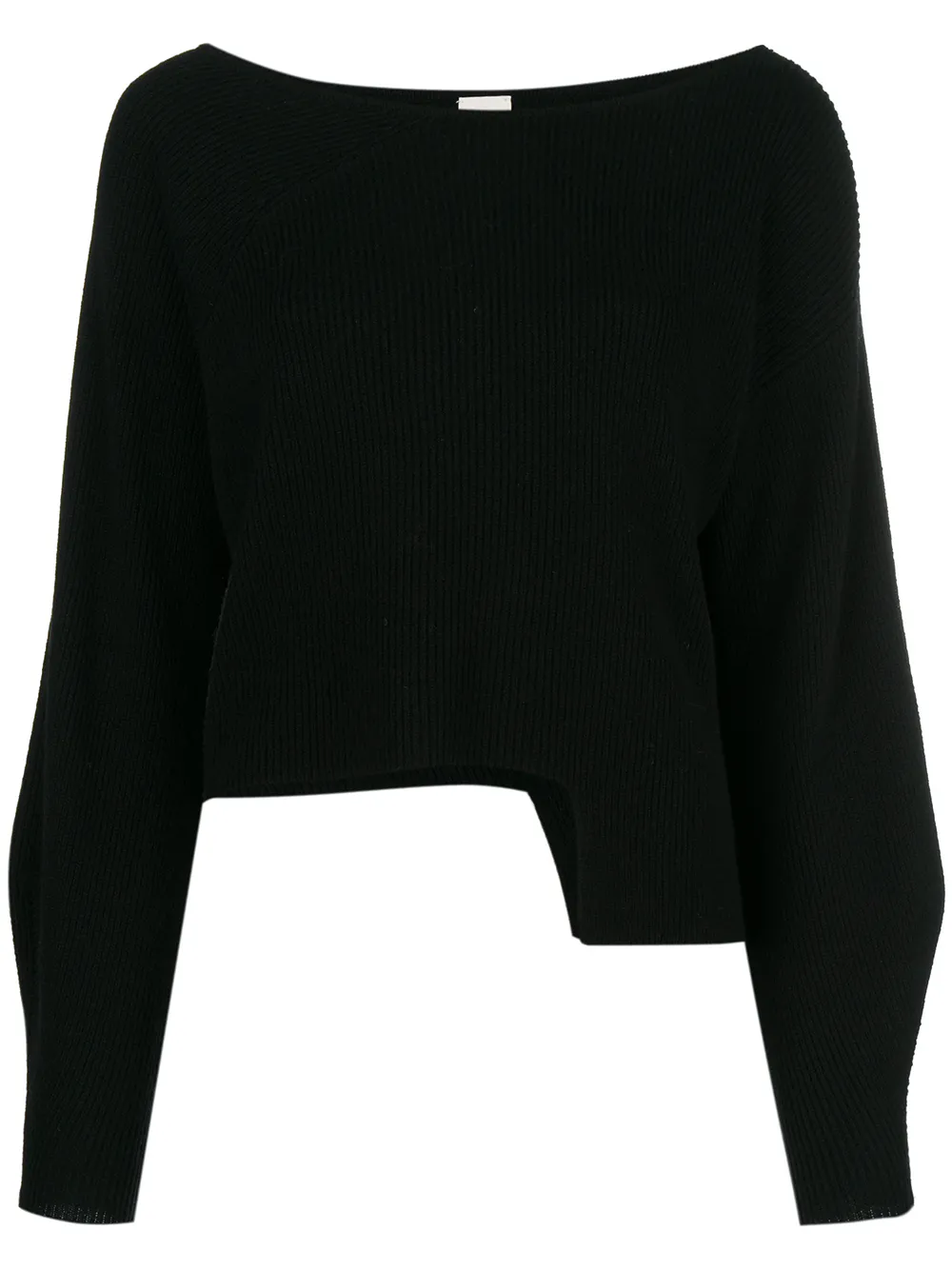 PINKO Gerippter Pullover - Schwarz