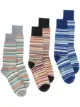 Image 1 of Paul Smith striped socks 3 pack