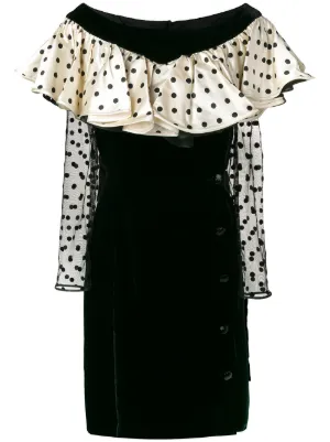 Vintage Long Black Dress
