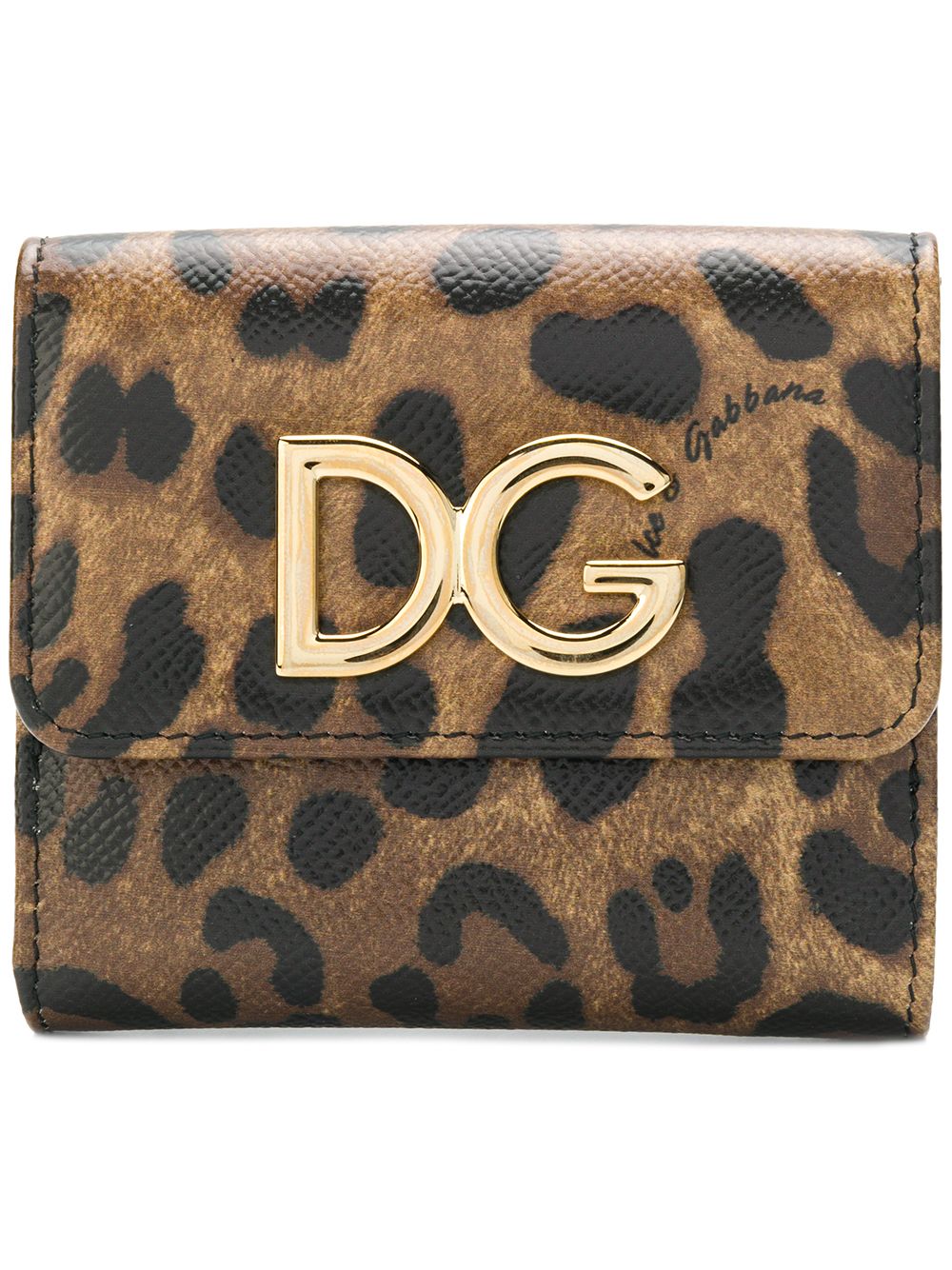 dolce and gabbana leopard wallet