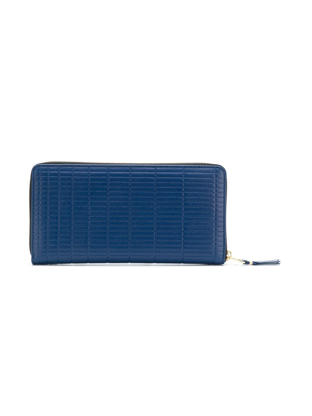 Shop Comme Des Garçons Brick Line Wallet In Blue