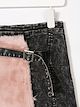 Andorine TEEN asymmetric denim skirt