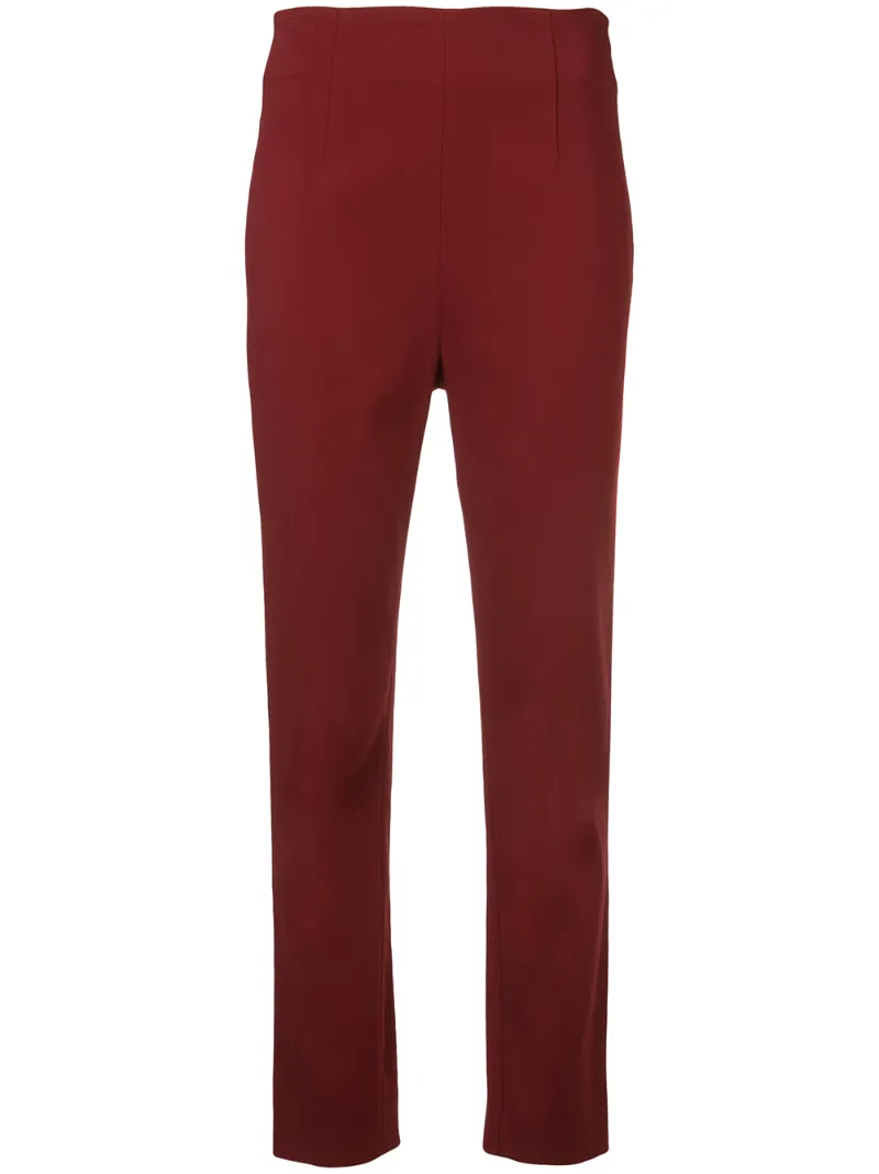 Tome high-waist fitted trousers