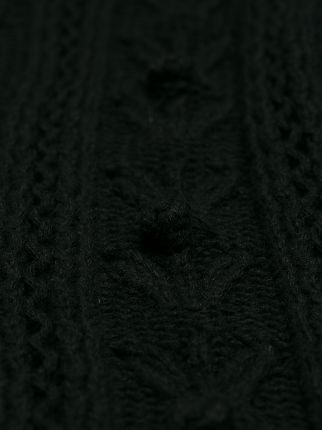 longline open-knit jumper展示图