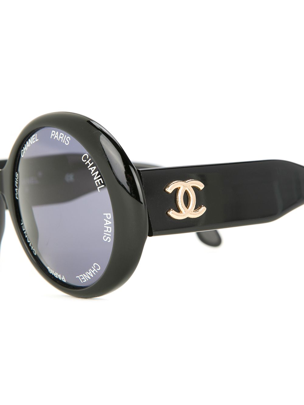 фото Chanel pre-owned солнцезащитные очки с логотипом cc