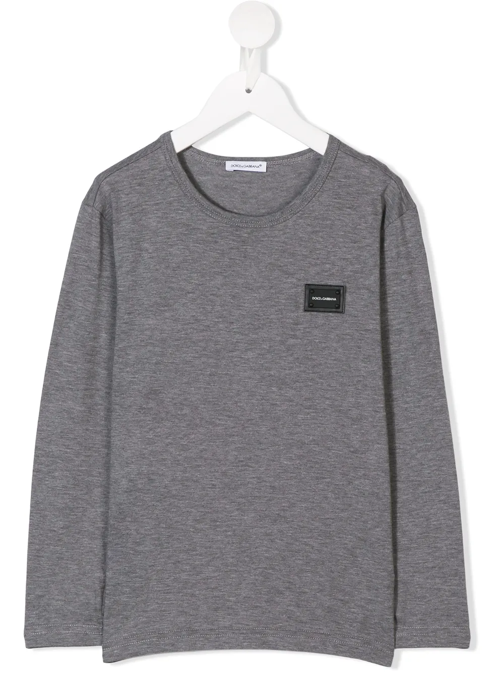 Dolce & Gabbana Kids logo patch tee Dolce & Gabbana Kids logo patch tee