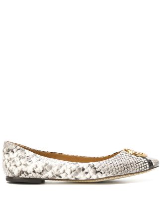 Tory Burch python printed ballerina shoes HK$1,292 ✈ Order Overseas, Ship  to Hong Kong