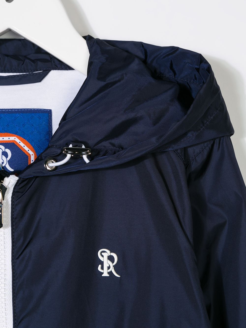 фото Stefano Ricci Kids logo rain jacket