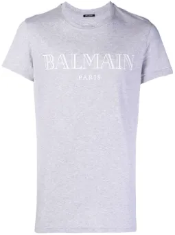 Camiseta estampada com logo