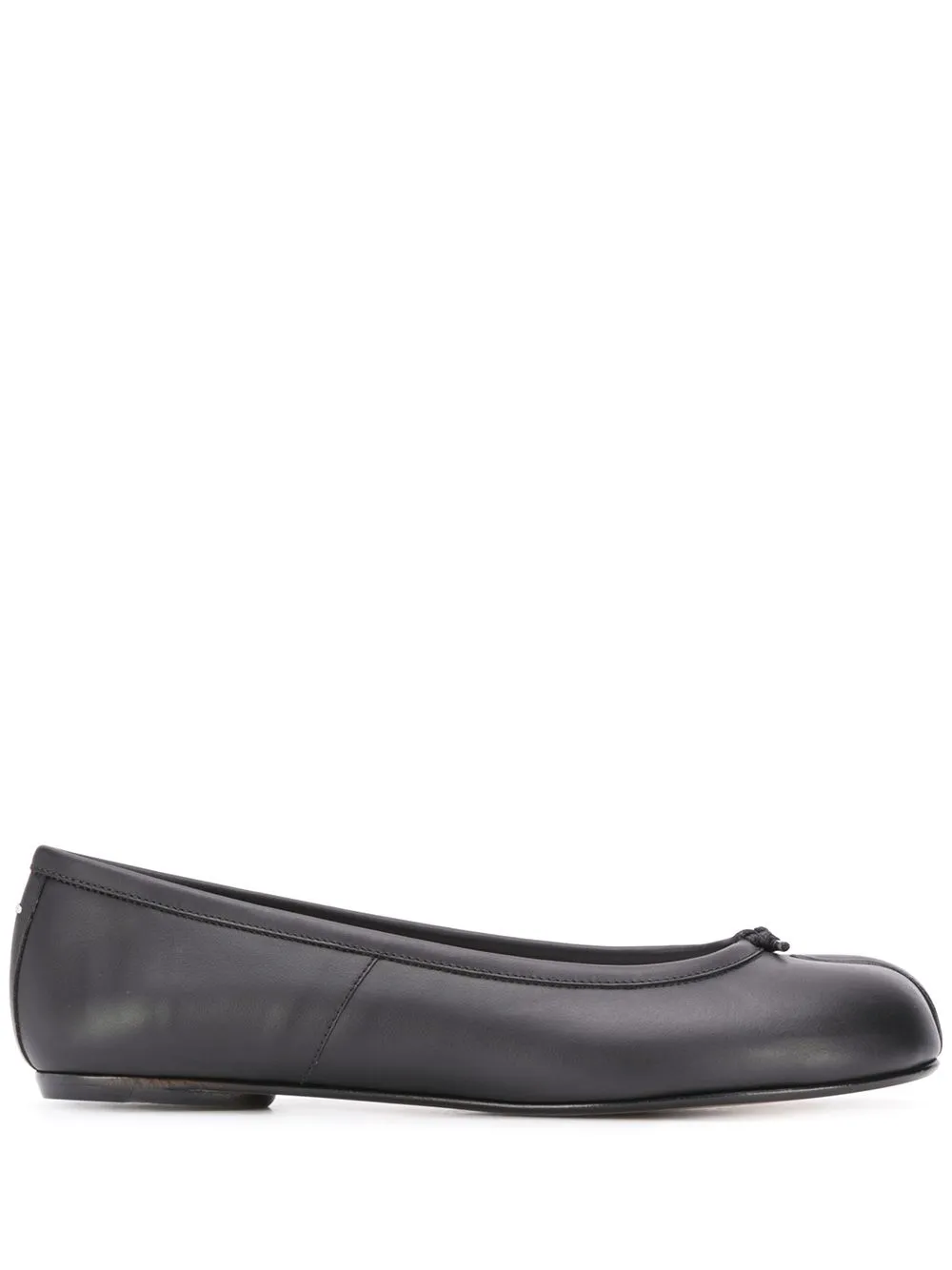 Maison Margiela Tabi Leather Ballerina Shoes - Farfetch