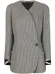 Bild 1 av Versace Pre-Owned rutig kavaj med gingham-mönster