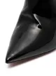 Amina Muaddi Ida 95 Patent Leather Ankle Boots