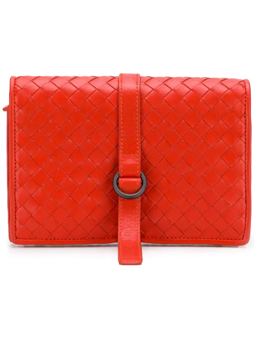 Pochette à bijoux en cuir intrecciato (2017) - Bottega Veneta Pre-Owned - Modalova