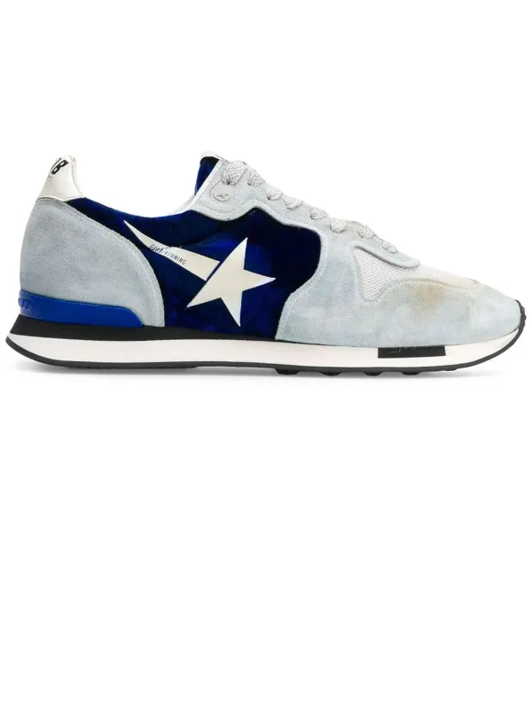 blue golden goose sneakers