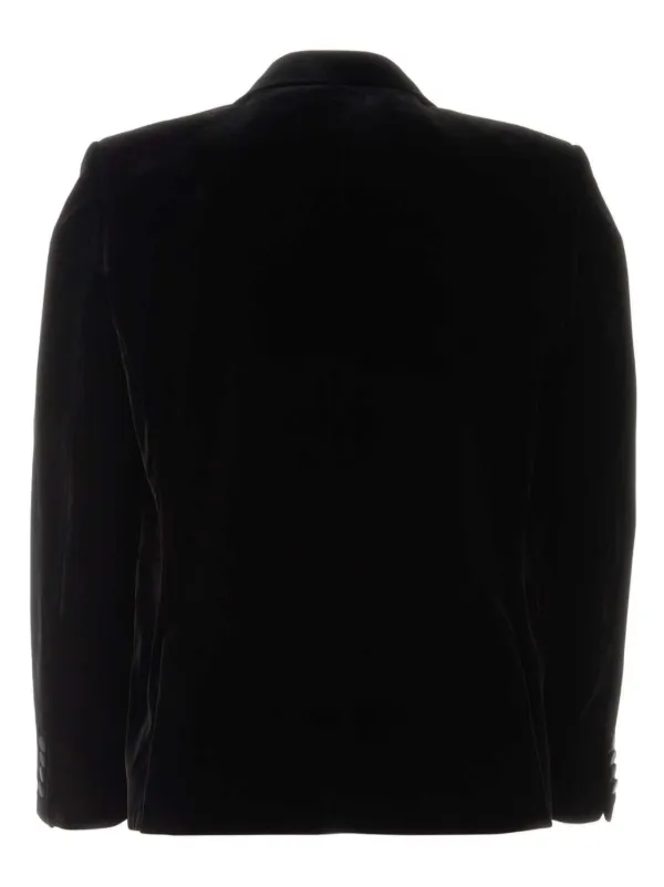Saint Laurent ベルベット テーラードジャケット 通販 - FARFETCH