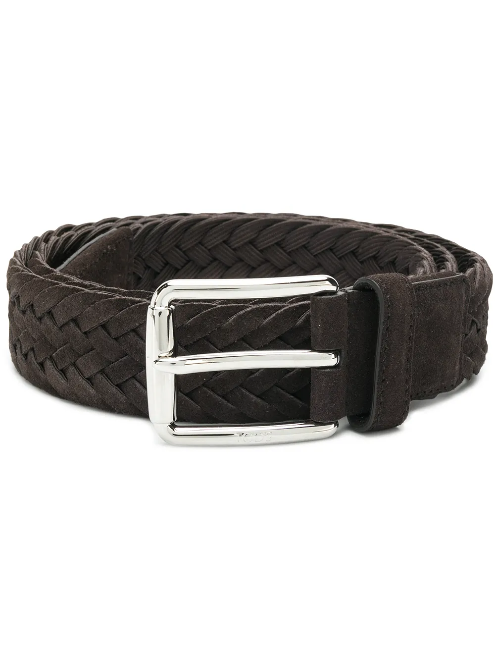 Tod's woven belt | Brown | Image 1