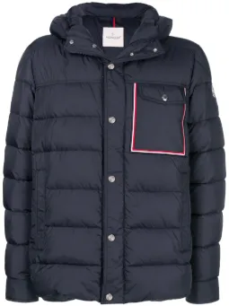 moncler Bikers et Blouson aviateur BLEU moncler Bikers et Blouson aviateur BLEU