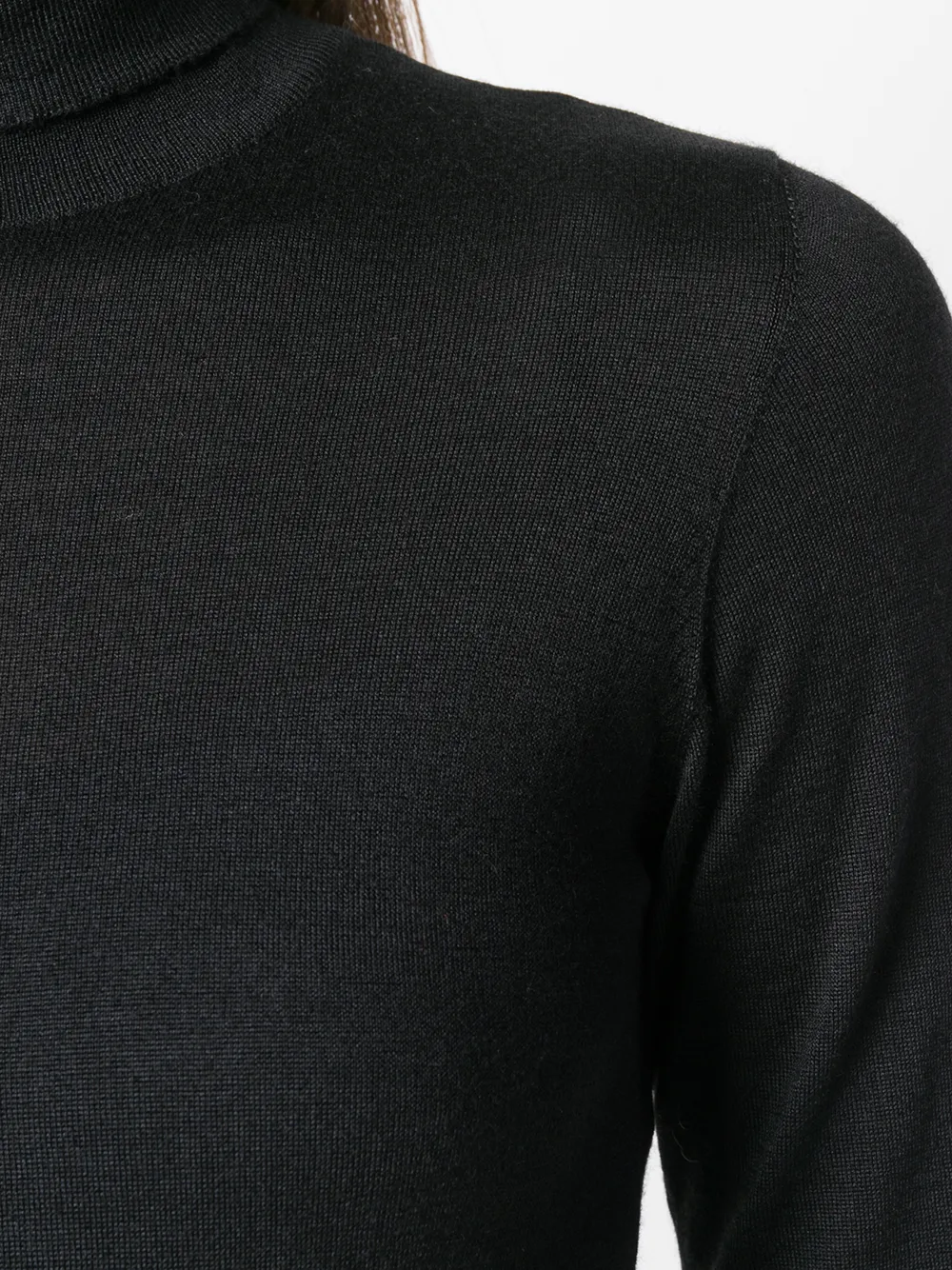 Brunello Cucinelli kasjmier trui met ronde hals Zwart