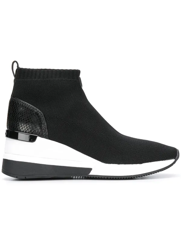 michael kors platform trainers