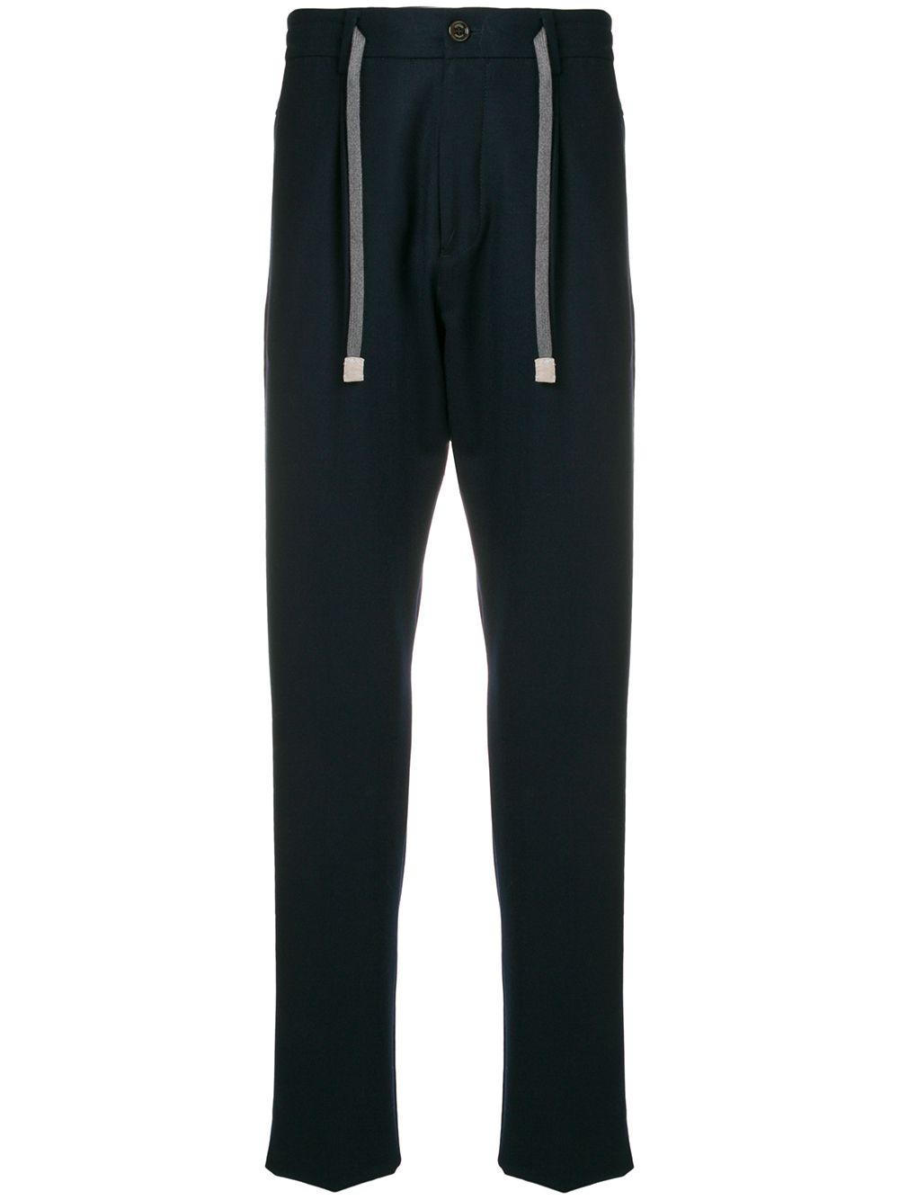 фото Eleventy drawstring tapered trousers