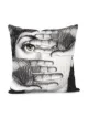 Image 2 of Fornasetti Abbaglio graphic-print cushion