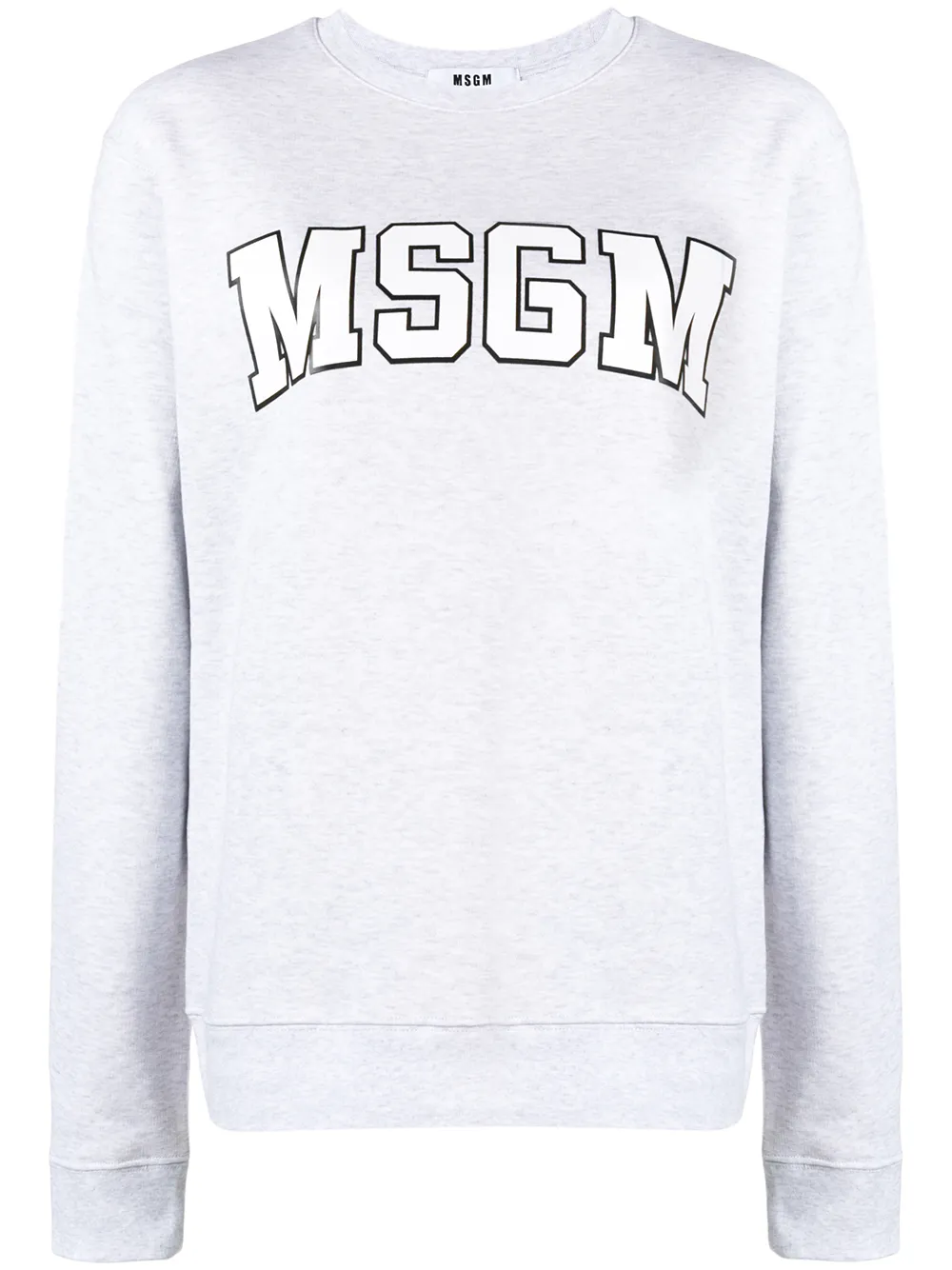 MSGM logo sweatshirt | Grey | Image 1