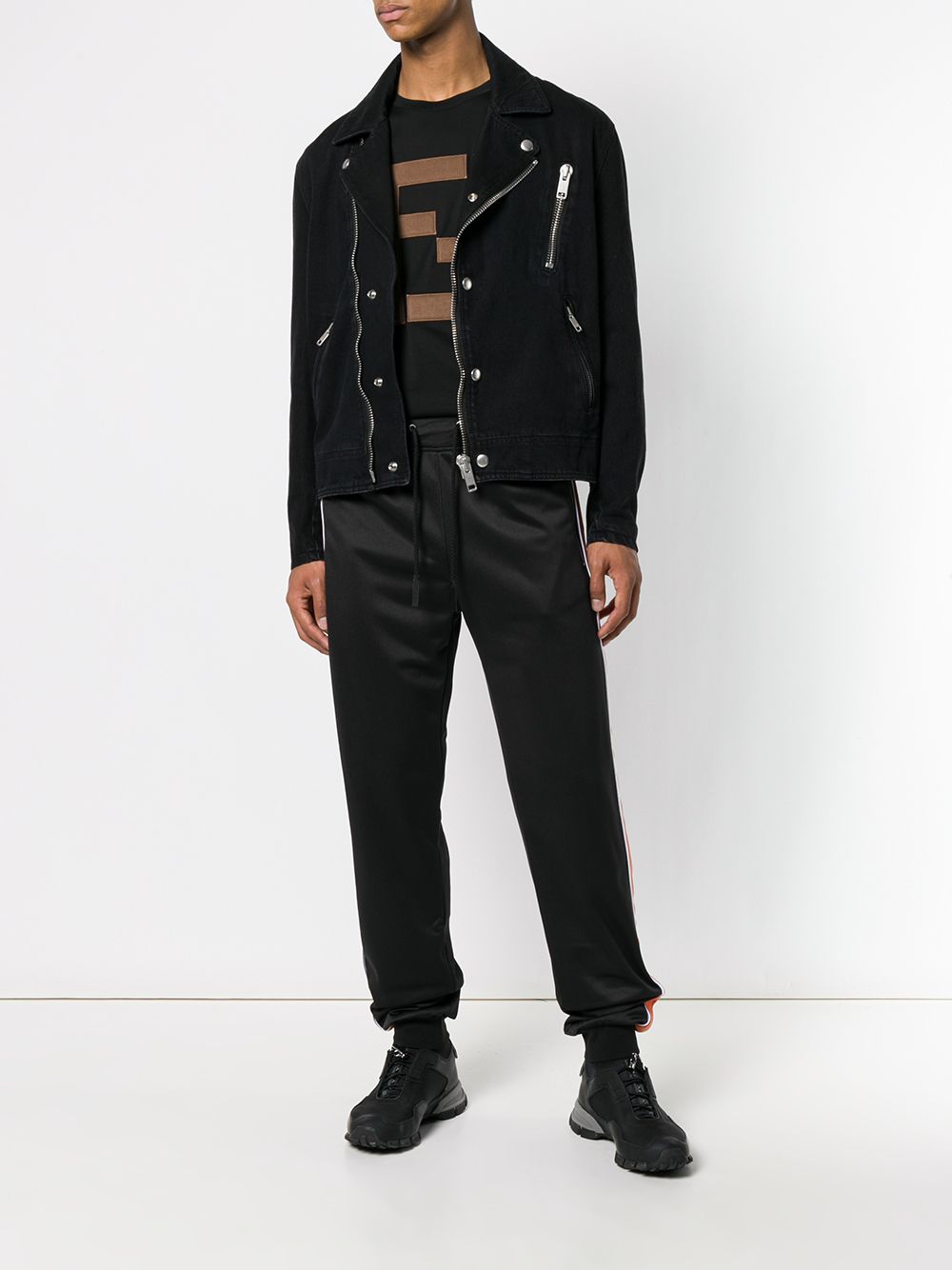 фото Givenchy куртка со смещенной молнией
