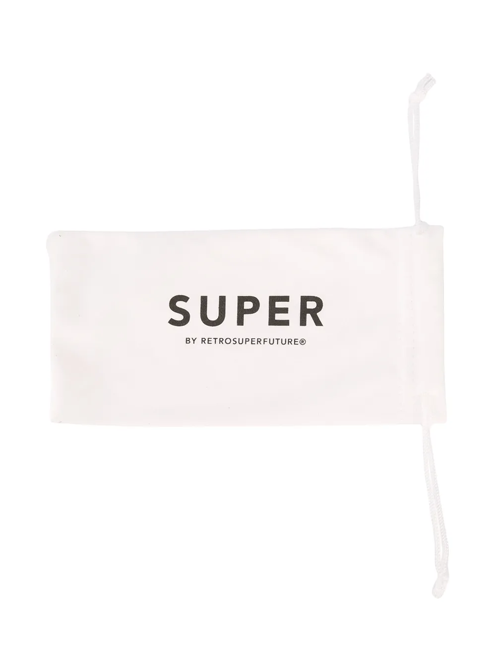 Retrosuperfuture Smile zonnebril Rood