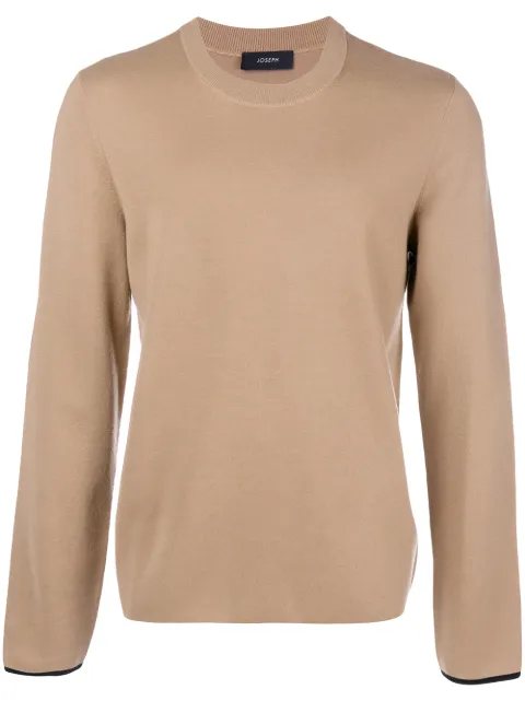 JOSEPH JOSEPH FINE KNIT SWEATER - NEUTRALS