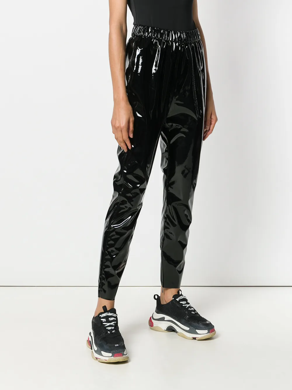  Msgm Jogginghose Mit Elastischem Bund   Schwarz 