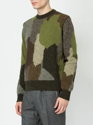 camouflage print jumper展示图