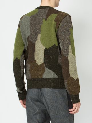 camouflage print jumper展示图