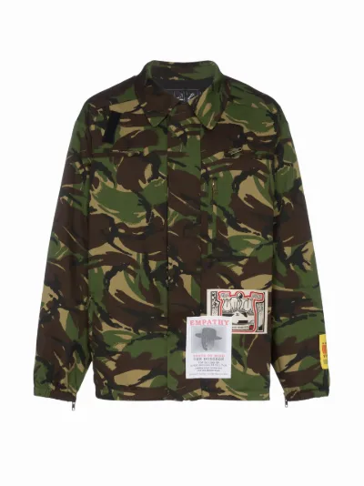 long army print jacket