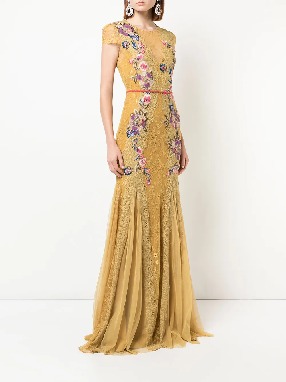 marchesa yellow gown