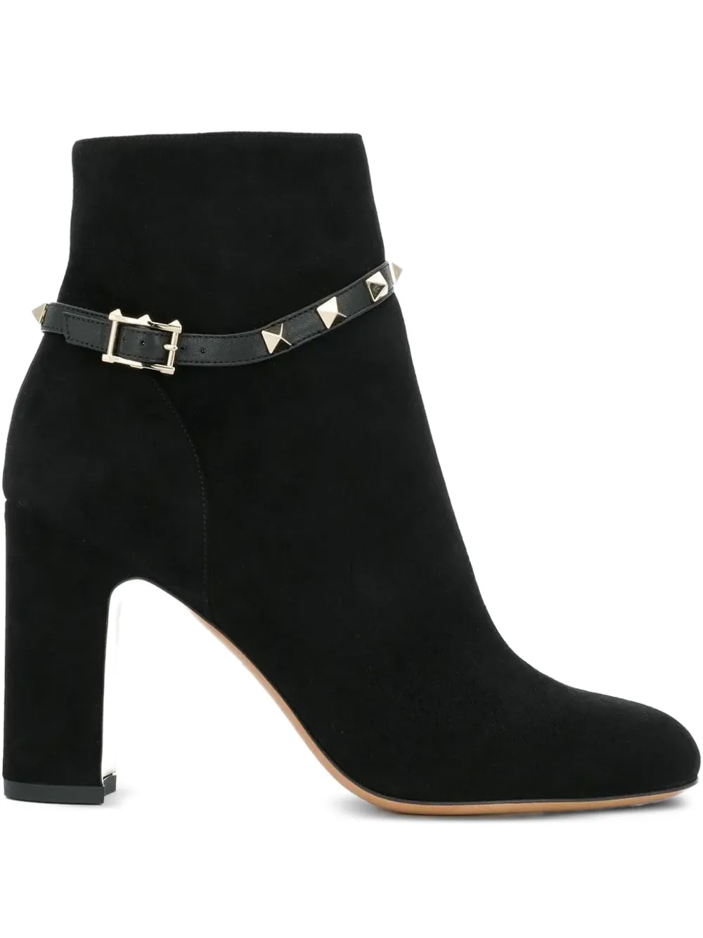 Valentino Garavani 95mm Rockstud ankle boots Black
